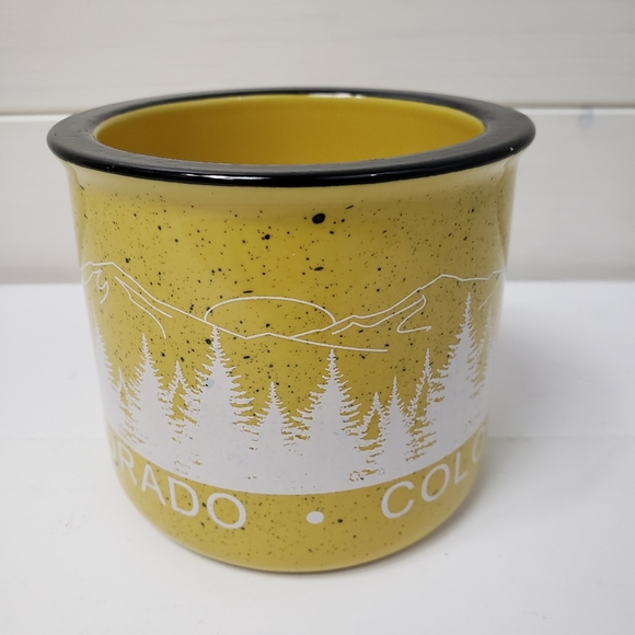 Colorado Mountain heavy pottery mug - Picture 8 of 8